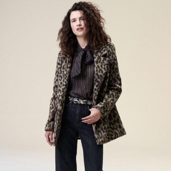 Rebecca Taylor Leopard Coat - Picture 5 of 8